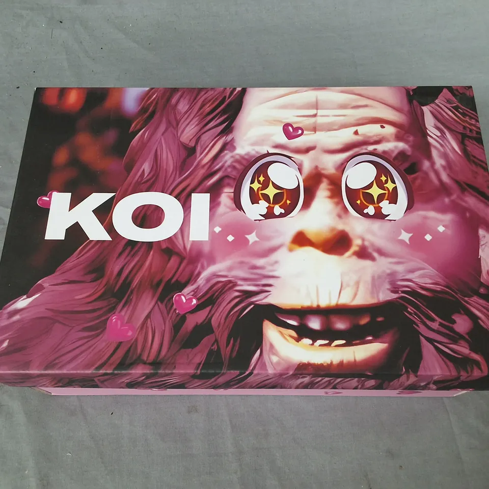 BOXED KOI MORNING SAKURA PLATFORM TRAINERS - UK 7