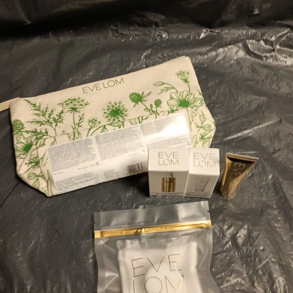 EVE LOM MINIATURE SKINCARE PRODUCTS WITH POUCH