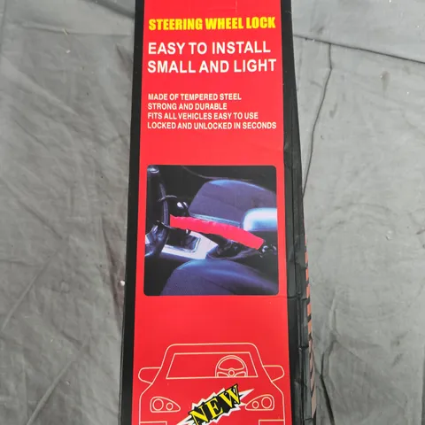 BOXED EASY INSTALL STEERING WHEEL 