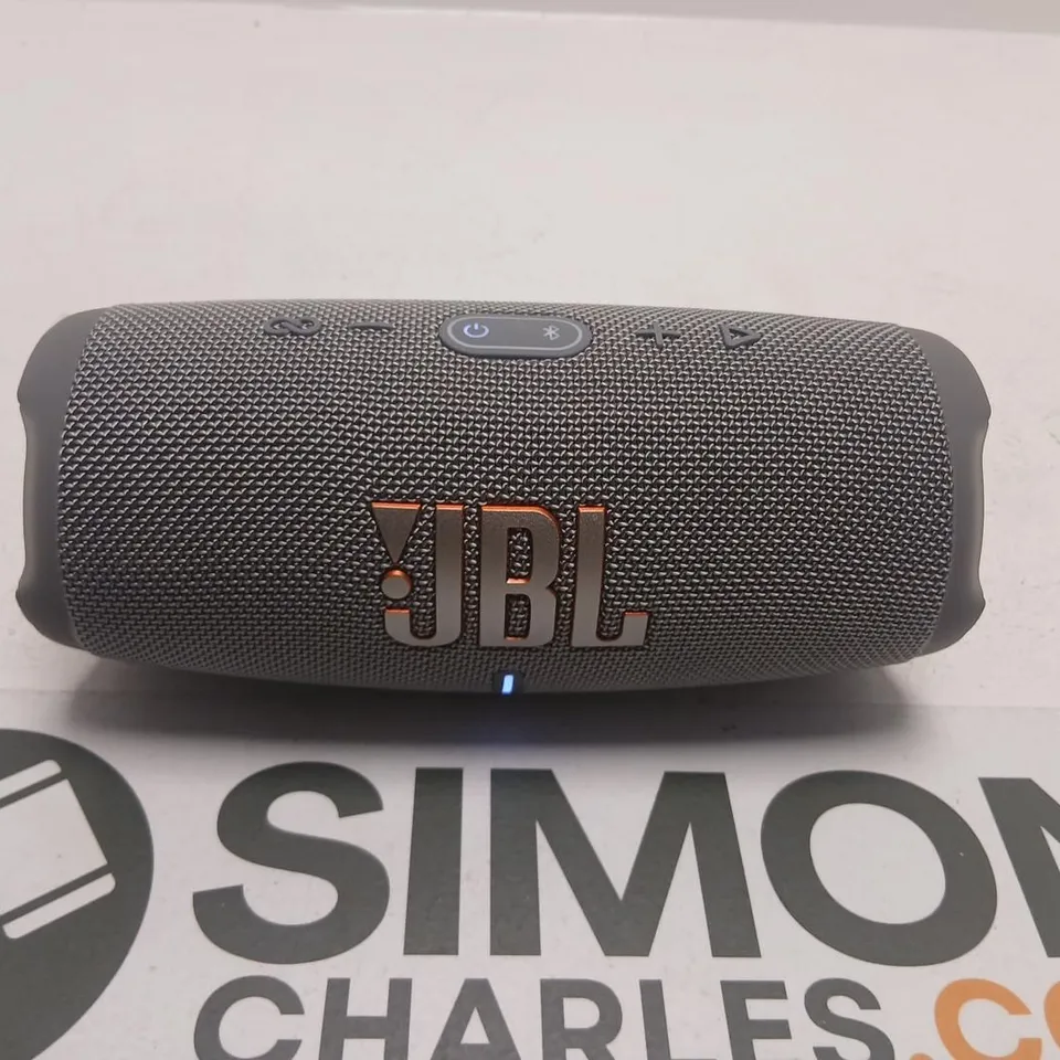 JBL CHARGE 5 PORTABLE BLUETOOTH SPEAKER – GREY