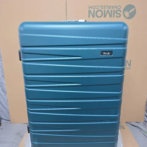 ROCK LUGGAGE SEATTLE TR-0274-TEA-L TROLLEY CASE, TEAL, 28IN
