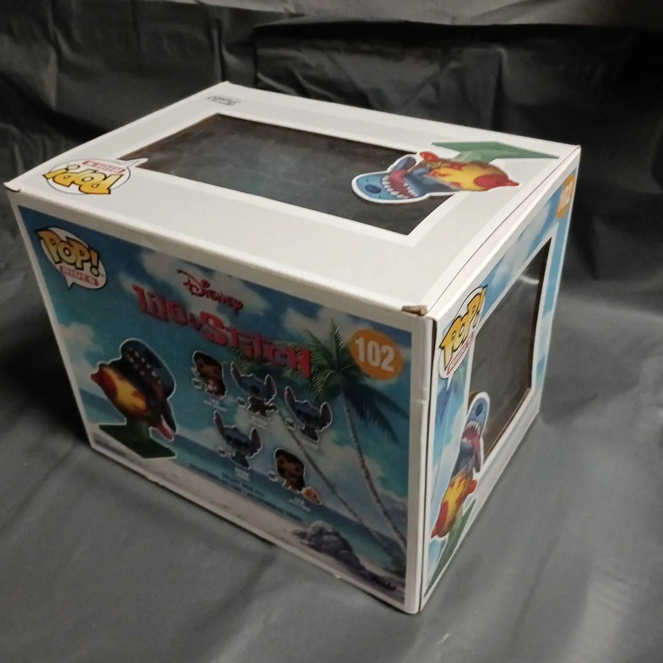 FUNKO POP! RIDES STITCH IN ROCKET – LILO & STITCH, BOXED
