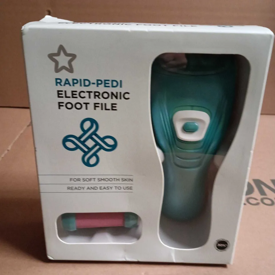 RAPID-PEDI ELECTRONIC FOOT FILE – BOXED