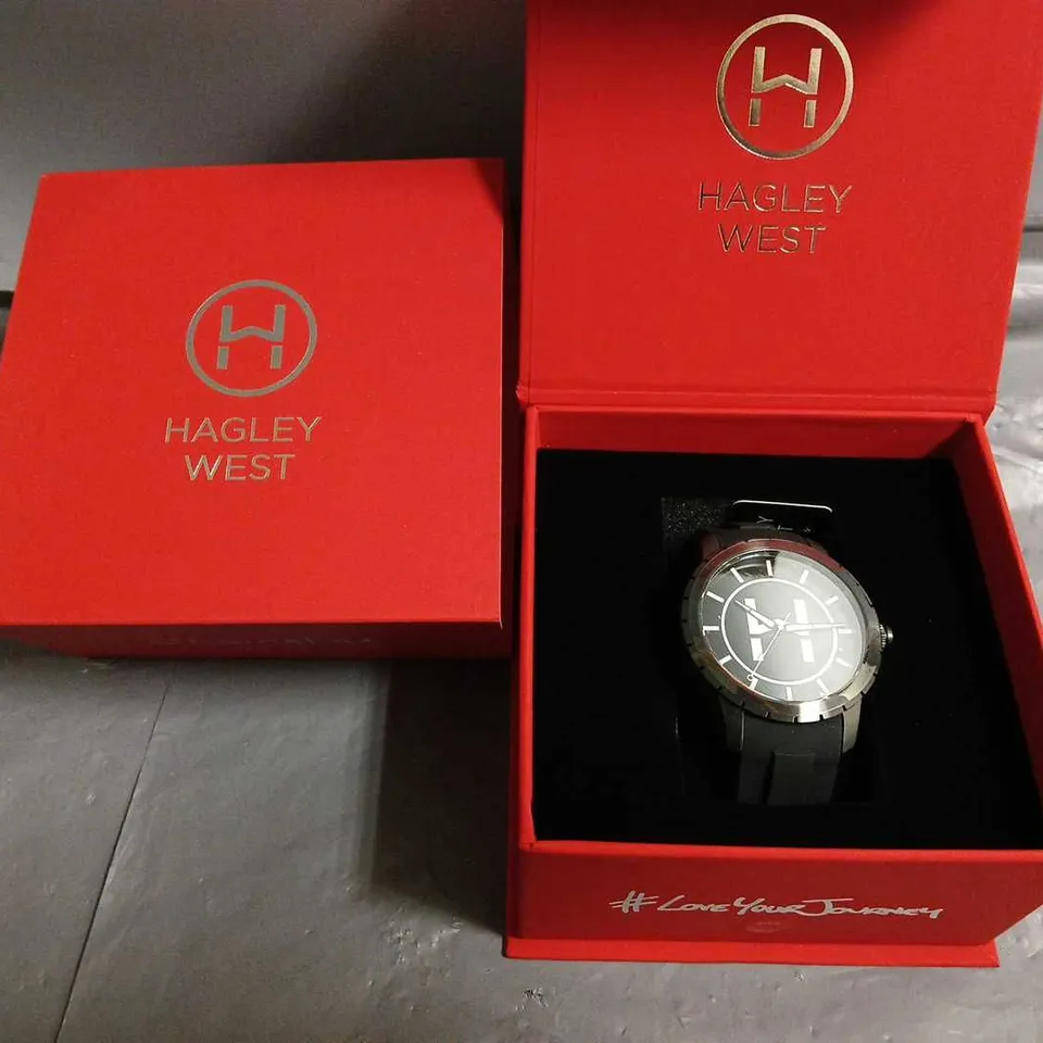 BOXED HAGLEY WEST ORIGINAL 46 WATCH