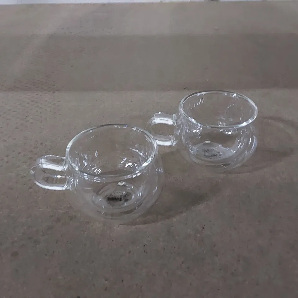 BOXED JUDGE SET OF 2 DOUBLE WALLED GLASS ESPRESSO GLASSES