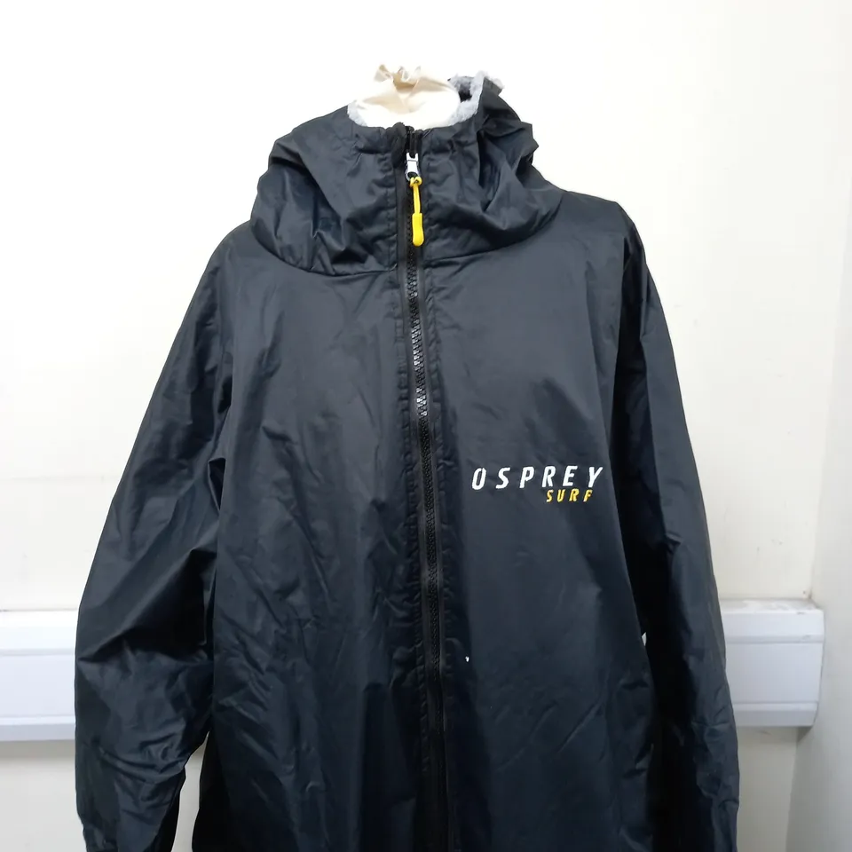 OSPREY SURF LINED COAT IN BLACK XL