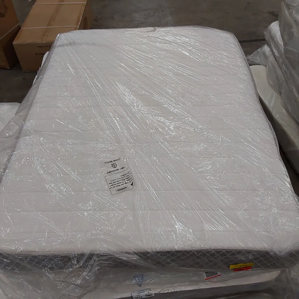 BAGGED HYBRID MEMORY FOAM OPEN COIL DOUBLE MATTRESS