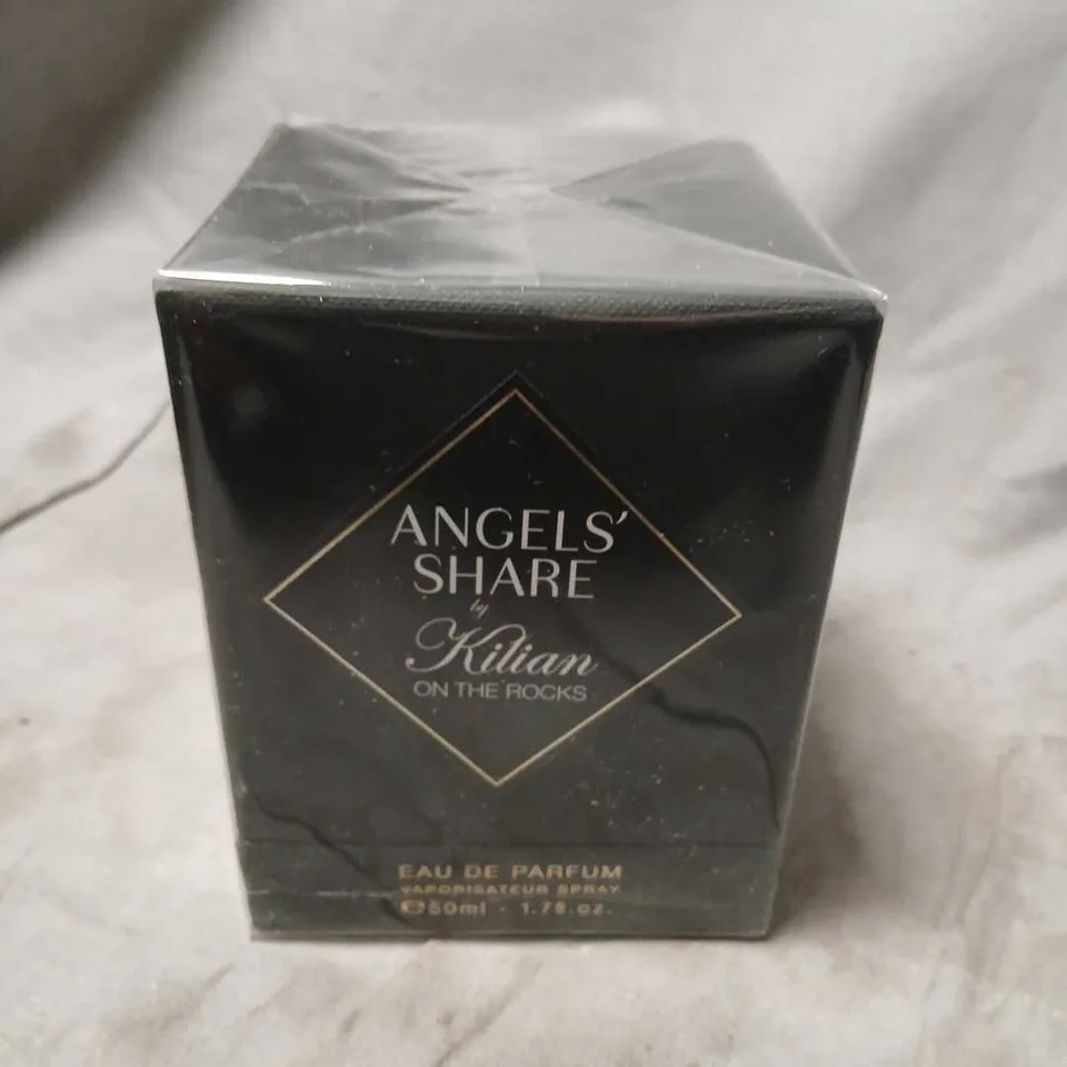 BOXED AND SEALED ANGELS SHARE BY KILIAN ON THE ROCKS EAU DE PARFUM 50ML