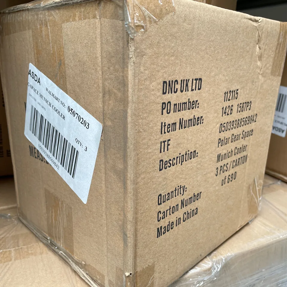 3 BRAND NEW POLAR GEAR COOL BAGS (1 BOX)