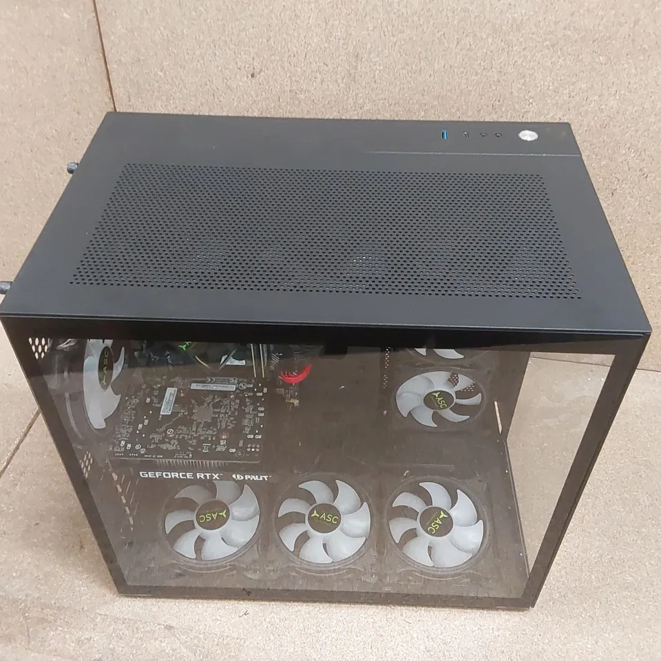 BOXED CUSTOM GAMING PC - GEFORCE RTX 3050 6GB PALIT GRAPHICS CARD, INTEL I7 CPU, 16GB RAM, 256GB SSD ECT