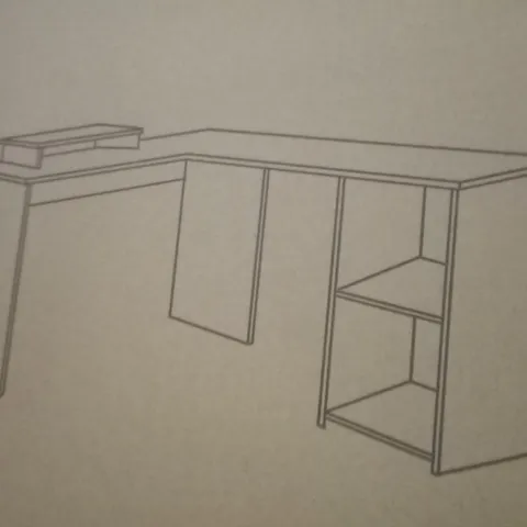 PALLET OF APPROXIMATELY 24 BOXED L-SHAPED COMPUTER DESKS