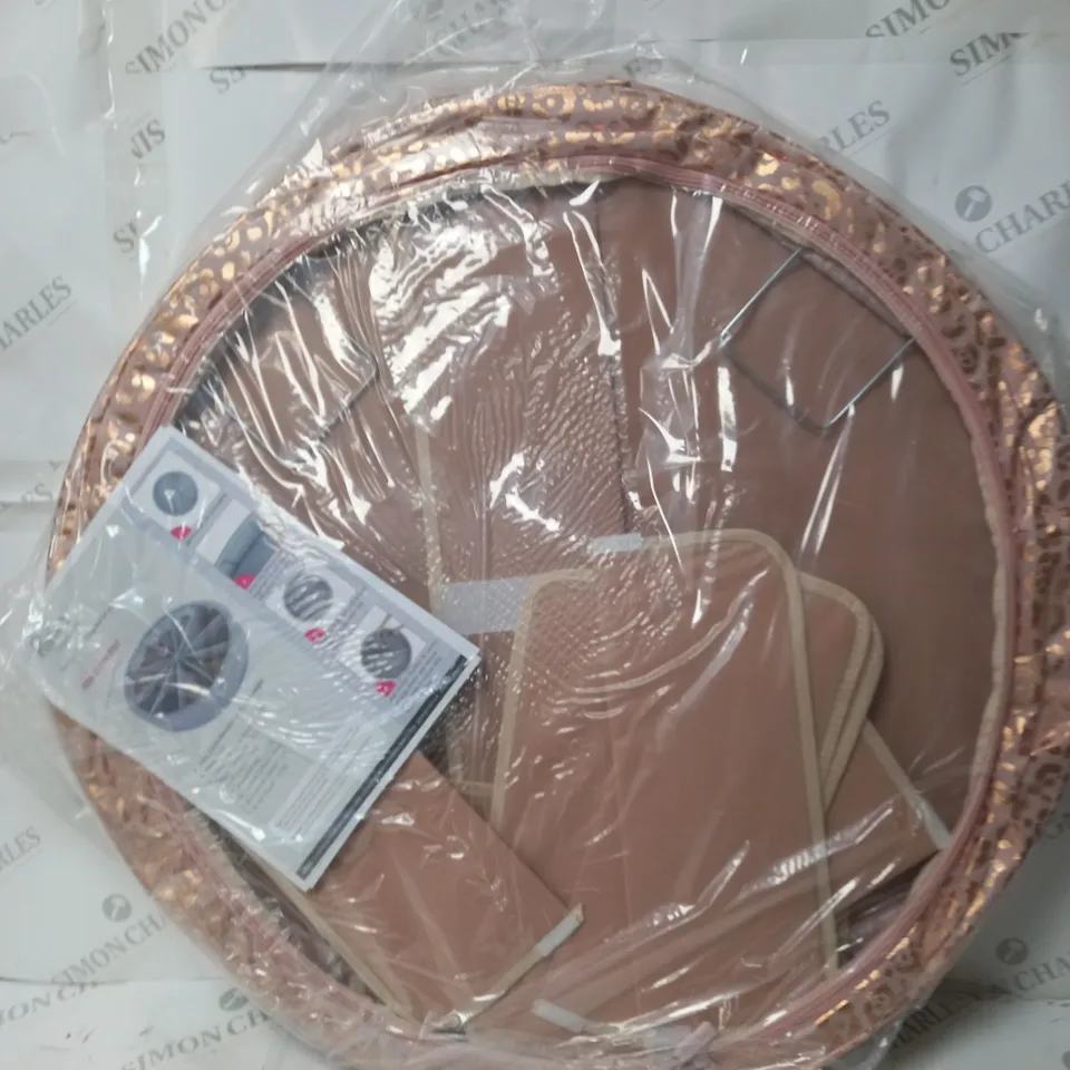 PERIA SHOE STORAGE WHEEL WITH ADJUSTABLE DIVIDERS