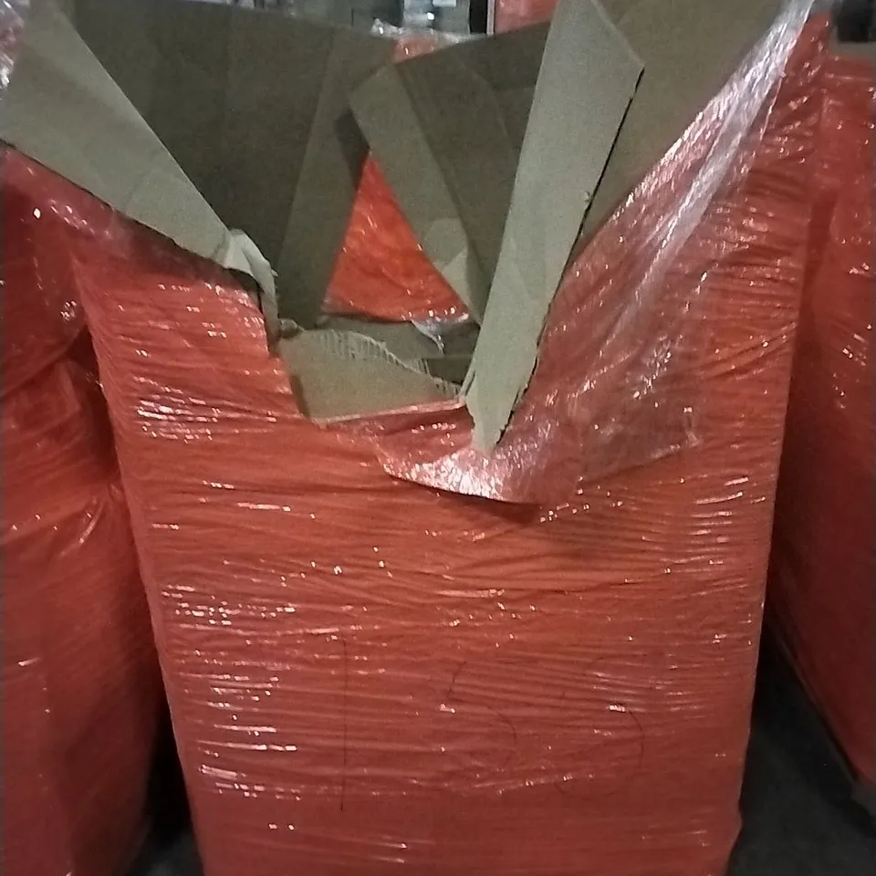 PALLET OF ASSORTED ITEMS INCLUDING FURDUZZ LED MIRROR, SELECTMIRRORS RHONE, ULTRASONIC CLEANER, INSECT KILLER, WALL MIRROR, BASKETBALL STAND 
