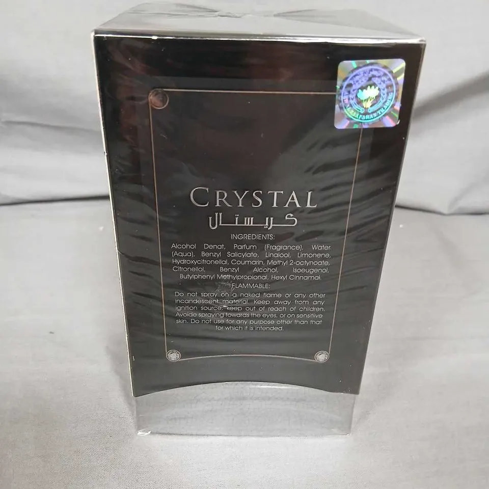 TWELVE BOXED CRYSTAL BLACK EAU DE PARFUM 100ML – LIMITED EDITION