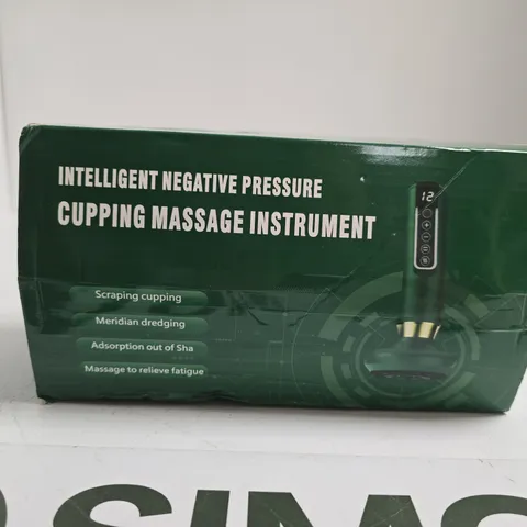 INTELLIGENT NEGATIVE PRESSURE CUPPING MASSAGE INSTRUMENT – BOXED