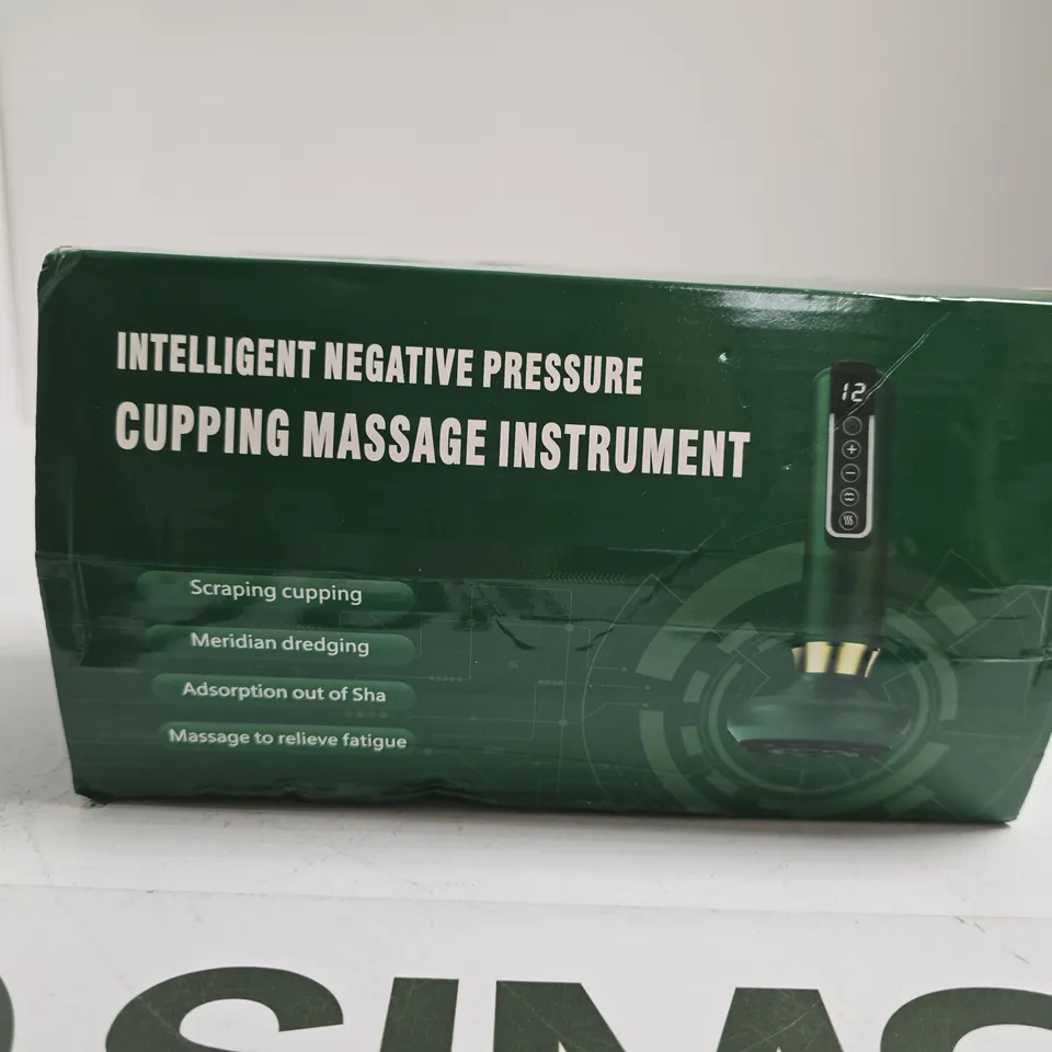 INTELLIGENT NEGATIVE PRESSURE CUPPING MASSAGE INSTRUMENT – BOXED