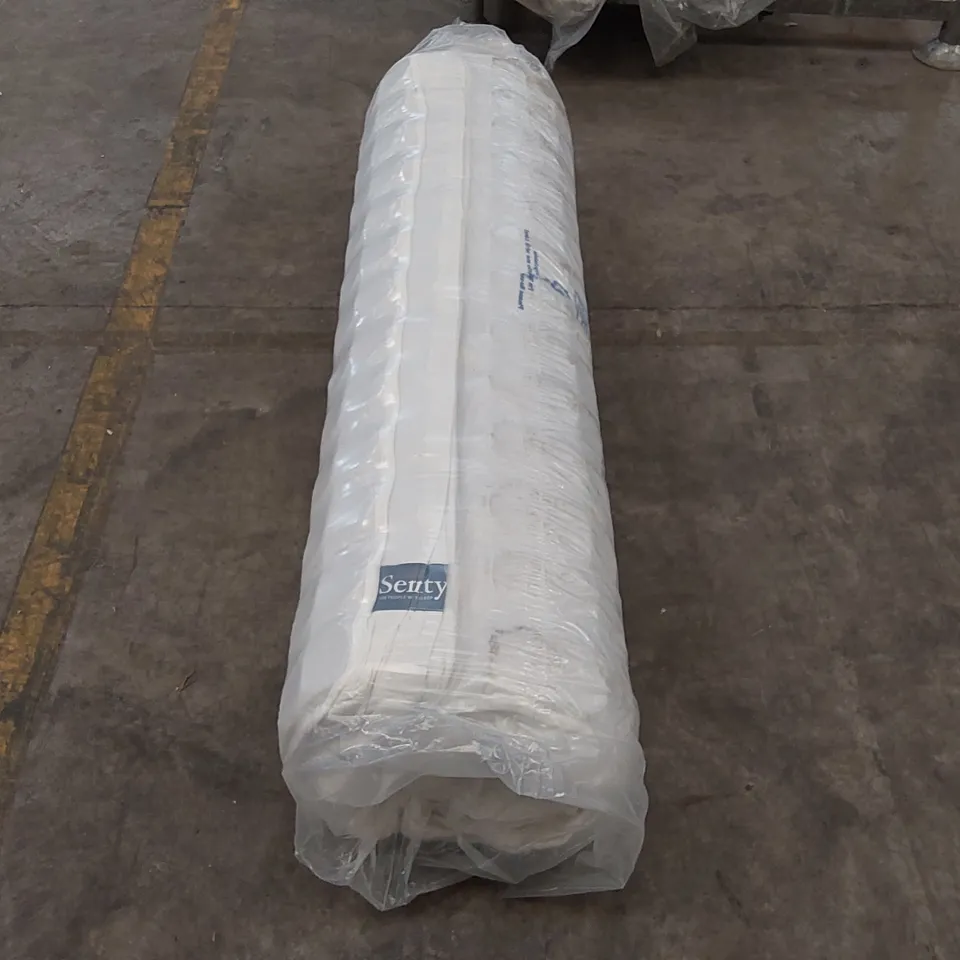 QUALITY BAGGED AND ROLLED 5' KING AFIA SERENITY QUALITY EGYPTIAN COTTON SPRING HAND TUFTED MATTRESS 