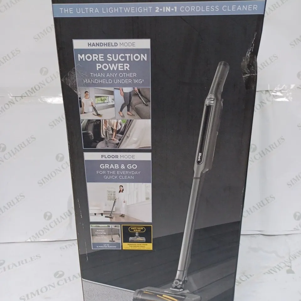 SHARK WANDVAC 2-IN-1 LIGHTWEIGHT CORDLESS HANDHELD VACUUM CLEANER WV361UK