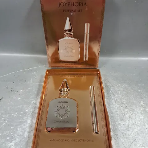 BOXED CHARLOTTE TILBURY JOYPHORIA PERFUME SET 100ML + 10ML