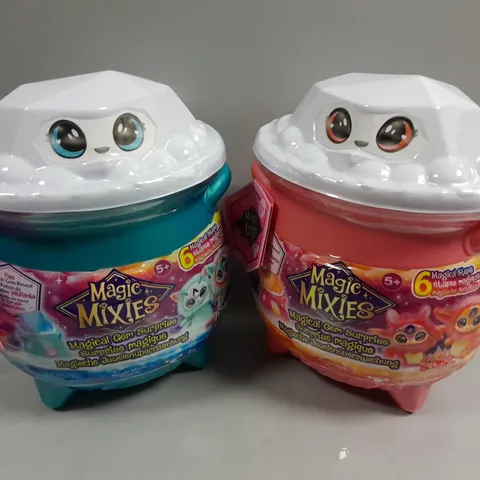 2 SEALED MAGIC MIXIES MAGICAL GEM SURPRISE CAULDRON - 1 FIRE & 1 WATER