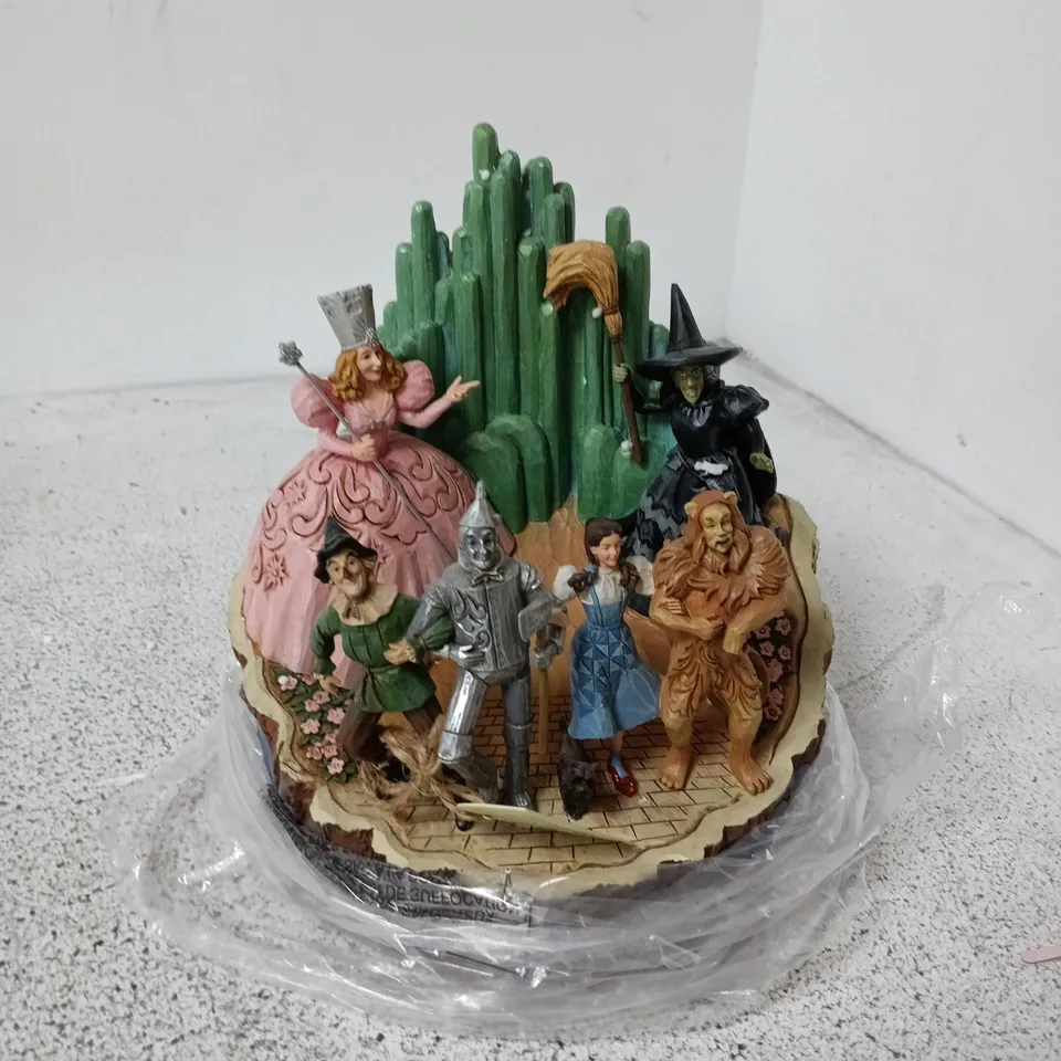 WIZARD OF OZ CHARACTER FIGURINE GROUP SCULPTURE (IN PACKAGING)
