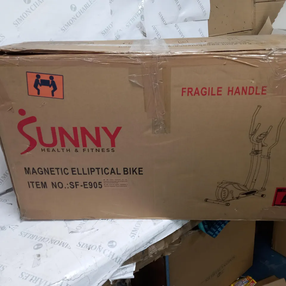 SUNNY MAGNETIC ELLIPTICAL BIKE - COLLECTION ONLY