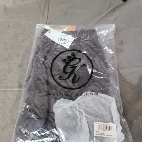 GYM KING GK PRO JERSEY SHORT – GRAPHITE, UK M