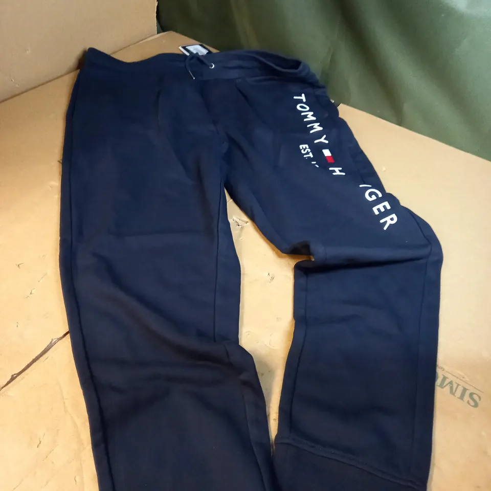 TOMMY HILFIGER BLUE TRACK PANTS - SIZE XXL