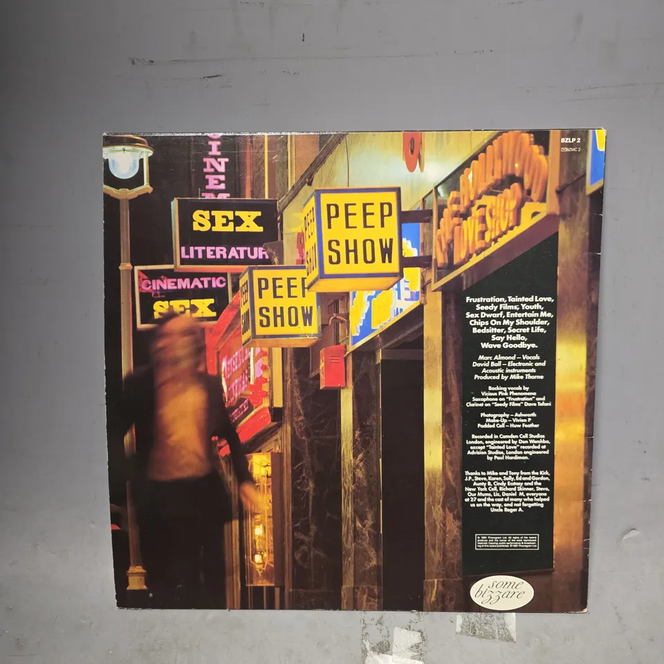 SOFT CELL NON STOP EXOTIC CABINET VINYL 