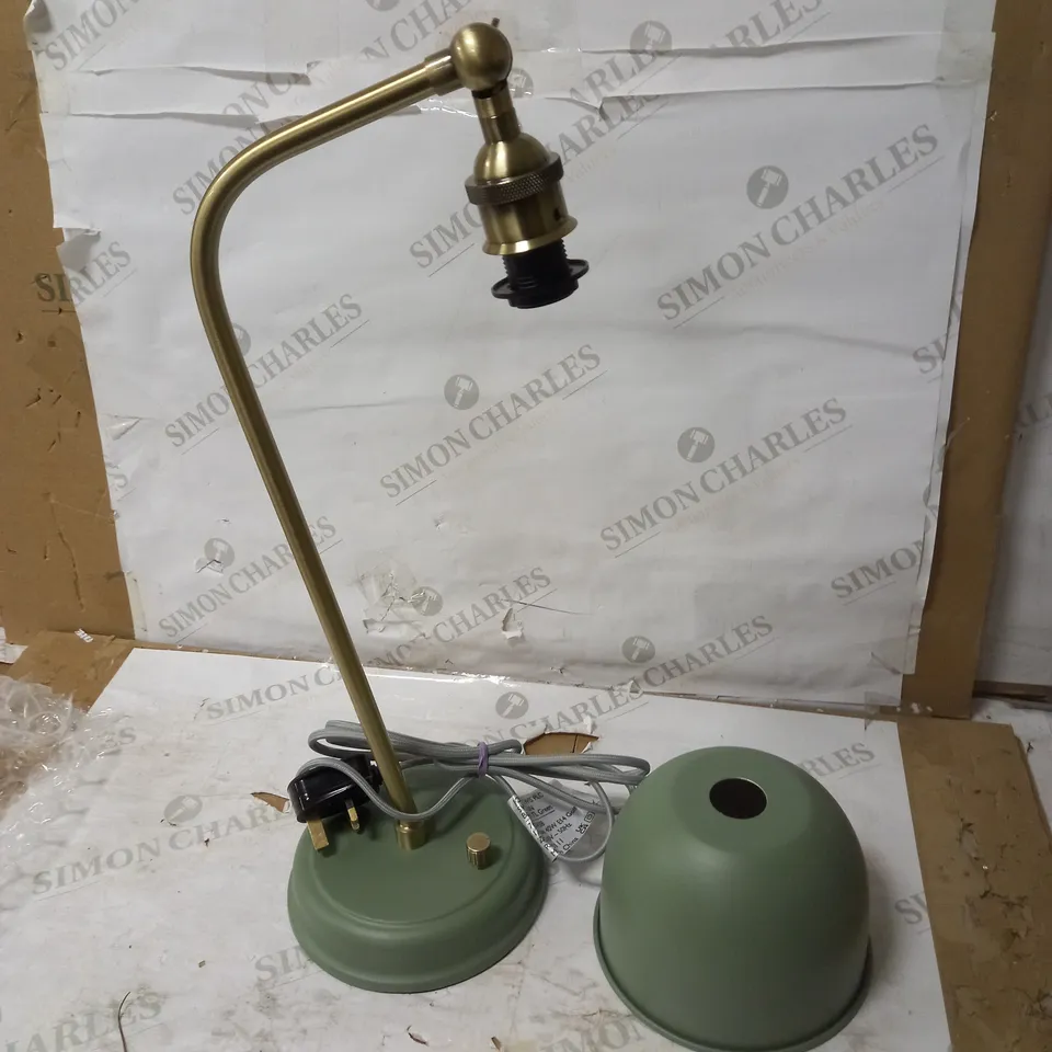 JOHN LEWIS BALDWIN DESK LAMP, DUSTY GREEN