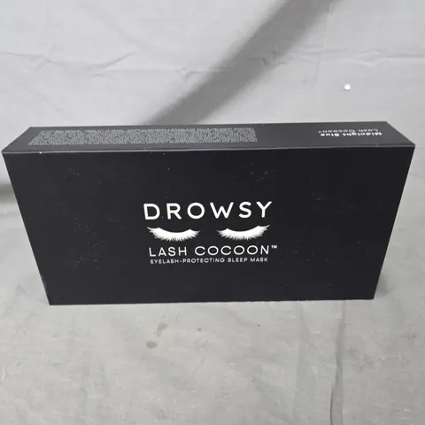 BOXED DROWSY SLEEP CO - MIDNIGHT BLUE EYELASH PROTECTING COCOON SLEEP MASK 