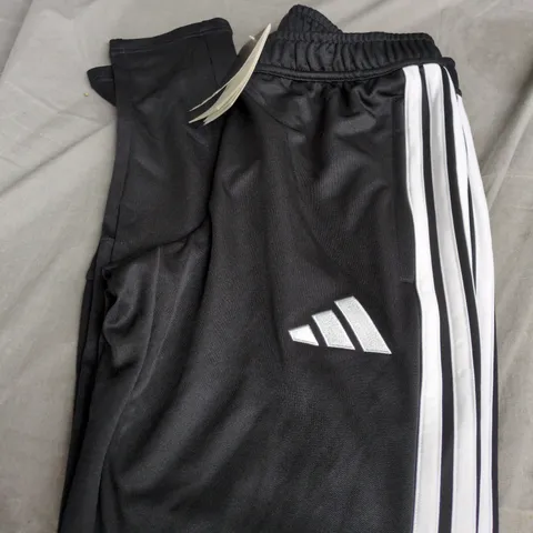 ADIDAS TIRO 26L TRACK PANTS – BLACK/WHITE, MEN'S SIZE S