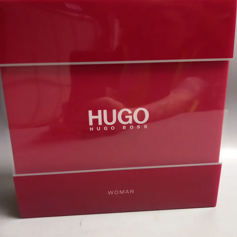 BOXED HUGO BOSS WOMAN EAU DE PARFUM 30ML AND NAIL POLISH 4.5ML GIFT SET