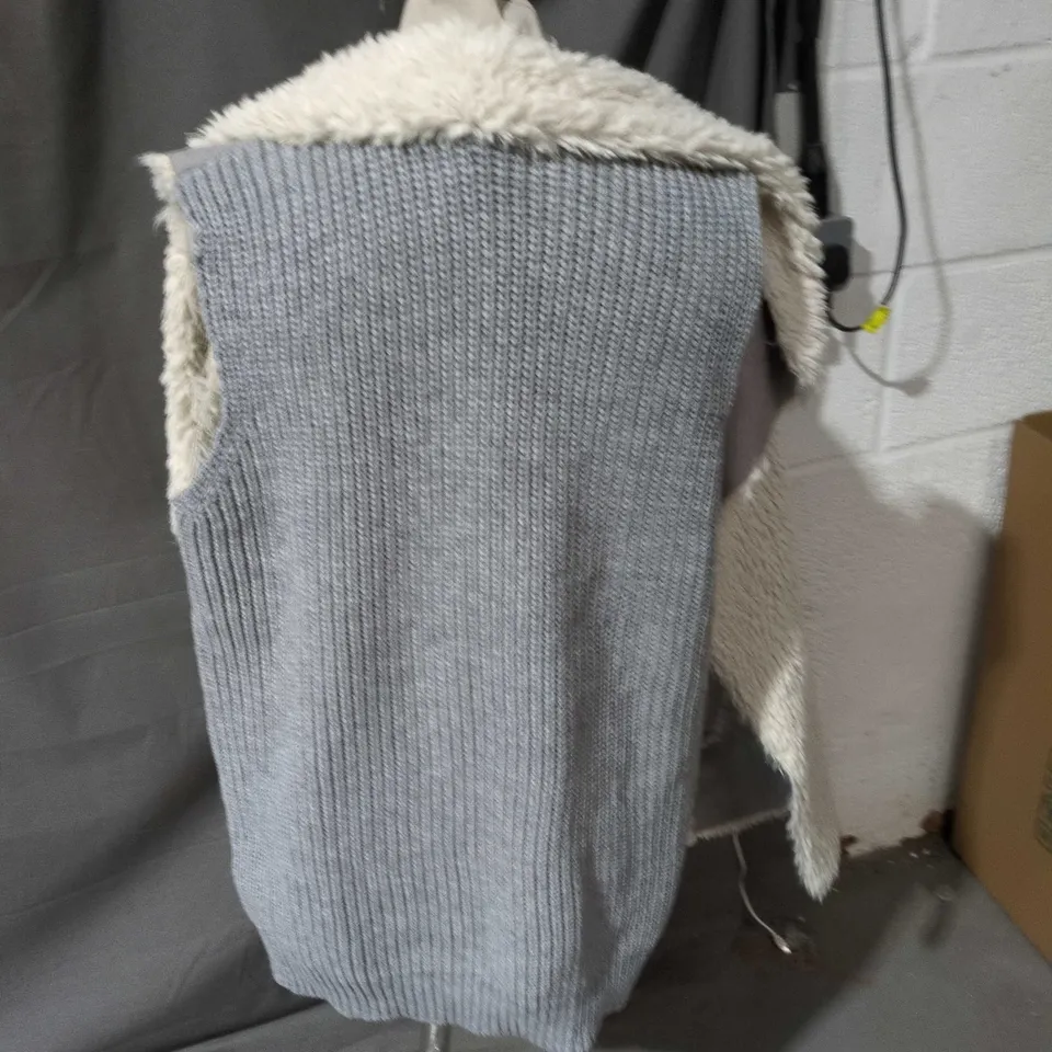 DIESEL HERITAGE KNIT COAT WITH SHEARLING TRIM – MEN'S
