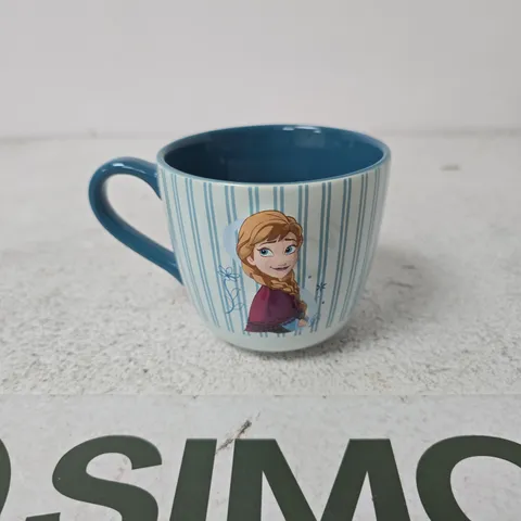DISNEY FROZEN MUG FEATURING ELSA β CERAMIC, BLUE INTERIOR