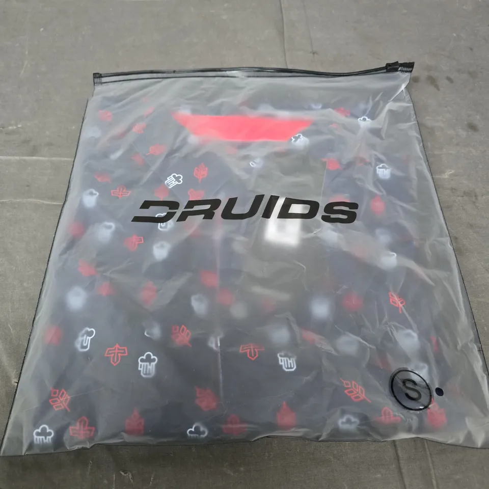 DRUIDS HOPS N BARLEY POLO SHIRT – NAVY, SIZE S