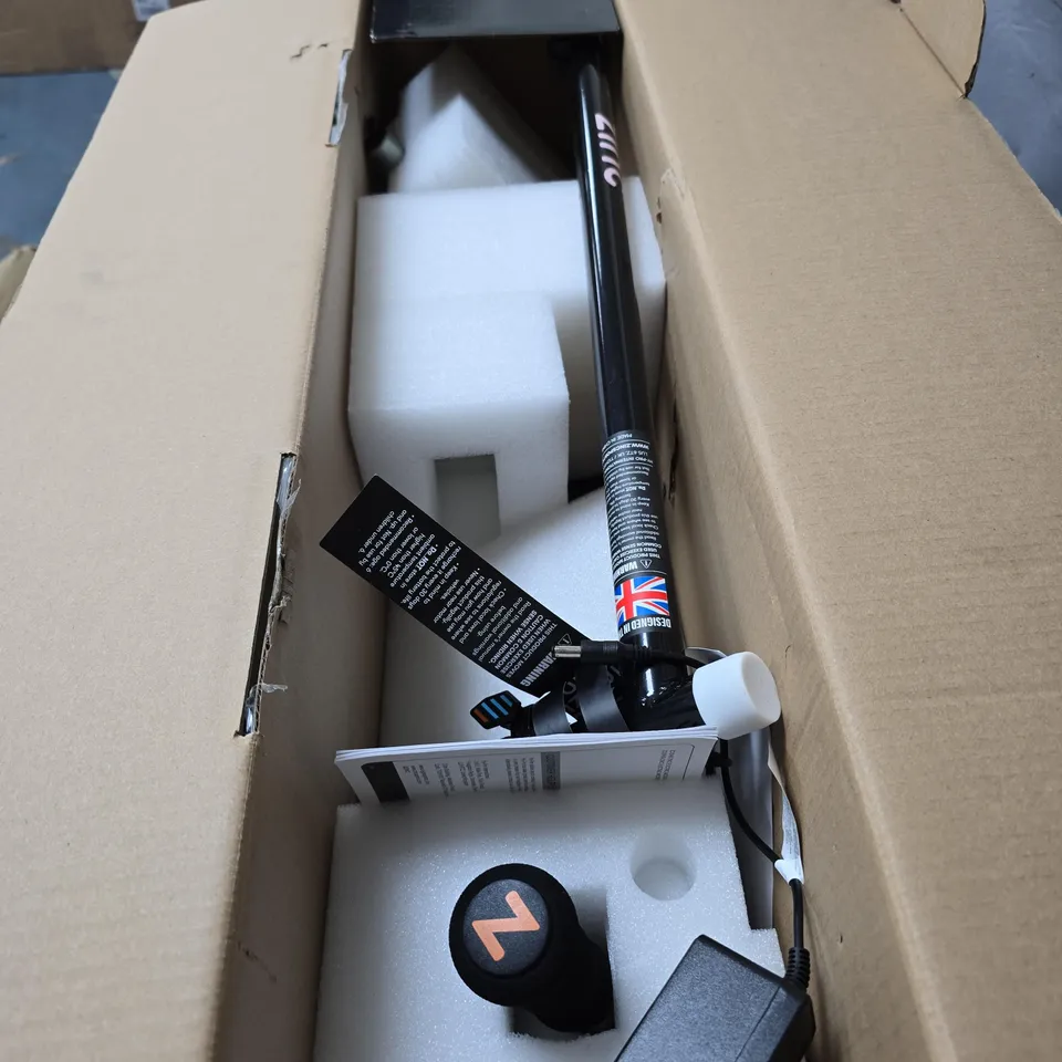 BOXED ZINC MODEL Z KIDS ELECTRIC SCOOTER - BLACK 