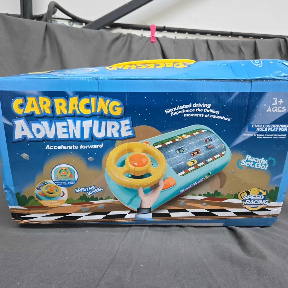 CAR RACING ADVENTURE - AGES 3+