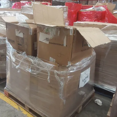 PALLET CONTAINING A LARGE QUANTITY OF PC/MONITOR PARTS