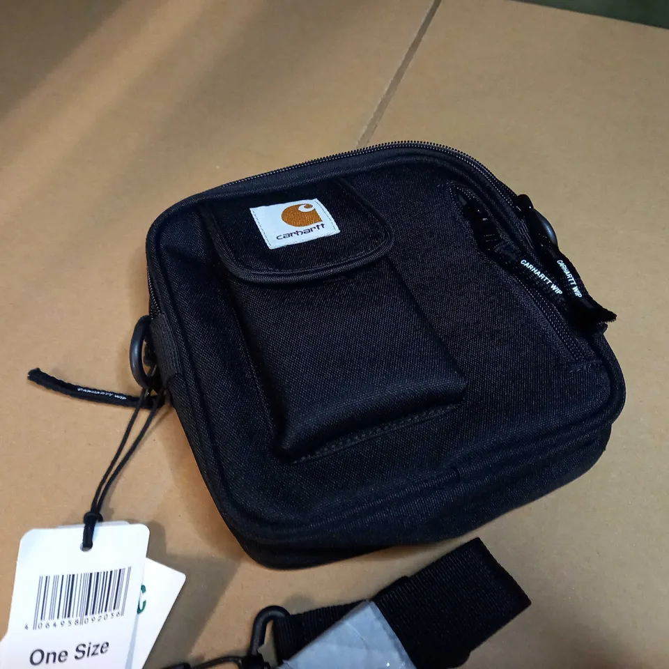 CARHARTT BLACK SMALL ESSENTIALS BAG