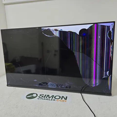 HISENSE 43-INCH TV (MODEL 43A6QTUK) – CRACKED SCREEN