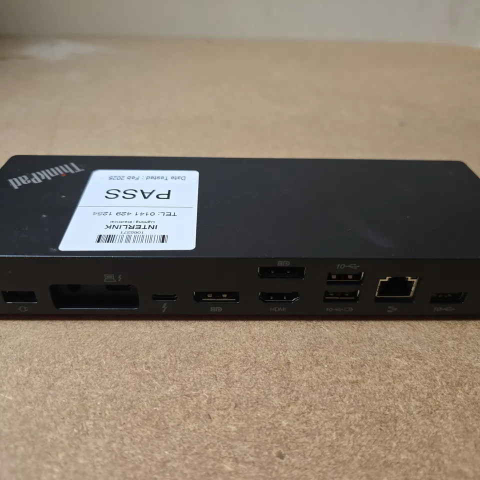 LENOVO THINKPAD UNIVERSAL THUNDERBOLT 4 DOCK 