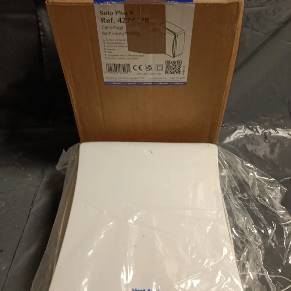 VENT-AXIA CENTRIFUGAL BATHROOM/TOILET FAN 