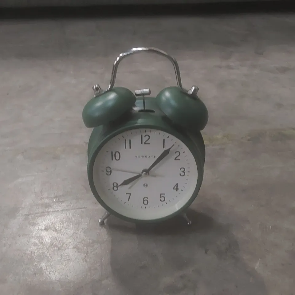 NEWGATE ALARM CLOCK - GREEN