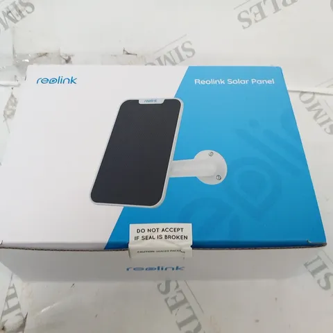 BOXED REOLINK SOLAR PANEL