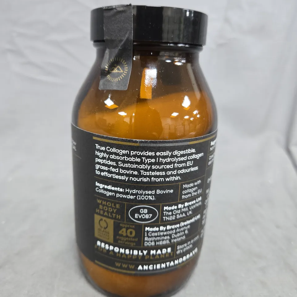 ANCIENT+BRAVE TRUE COLLAGEN HYDROLYSED BOVINE COLLAGEN POWDER - 200G