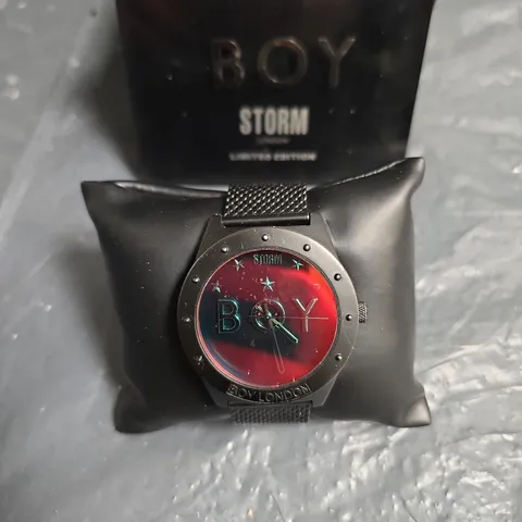 BOY LONDON X STORM LIMITED EDITION WRISTWATCH