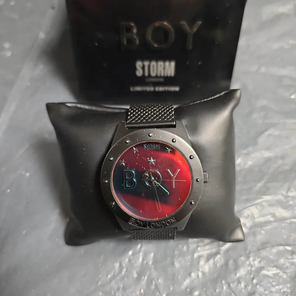BOY LONDON X STORM LIMITED EDITION WRISTWATCH