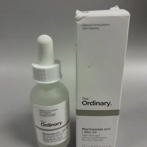 BOXED THE ORDINARY HIGH STRENGTH VITAMIN AND MINERAL BLEMISH FORMULA - 30ML