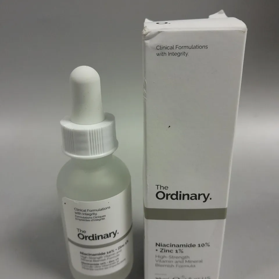 BOXED THE ORDINARY HIGH STRENGTH VITAMIN AND MINERAL BLEMISH FORMULA - 30ML